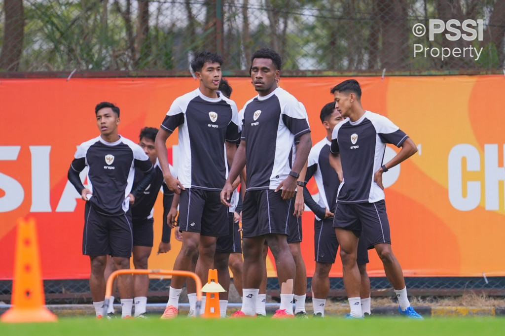 Sesi latihan para pemain Timnas Indonesia U-20. (Foto: Dok. PSSI)