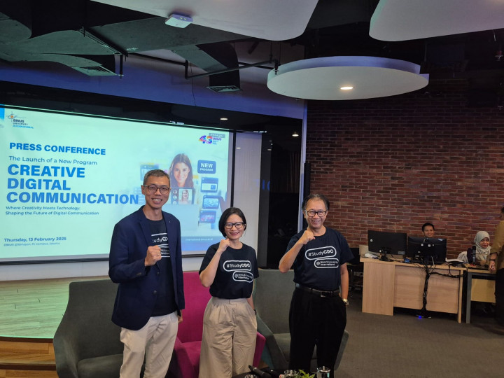 BINUS Luncurkan Jurusan Creative Digital Communication, Ada Pilihan Double Degree Lho