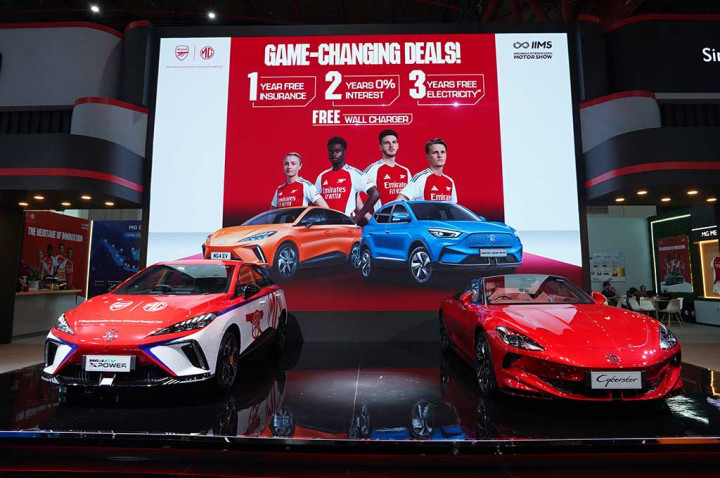 Tak Ada Produk Anyar, Begini Trik MG Betot Jualan di IIMS 2025