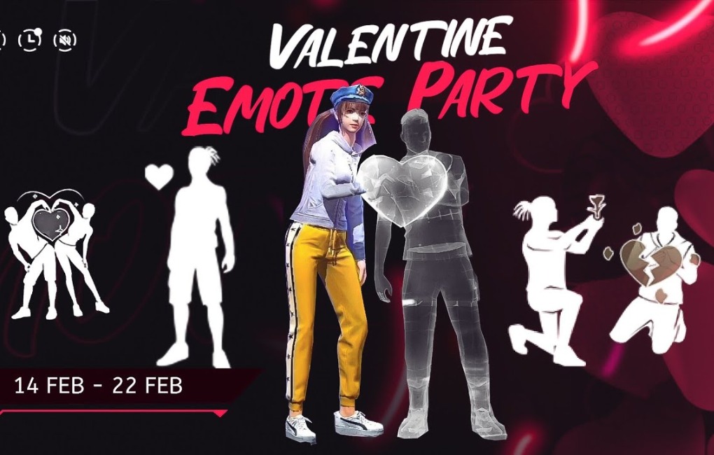 Emote Bucin Eksklusif Hadir di Free Fire untuk Valentine.