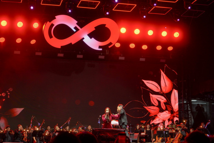 Orkestra Erwin Gutawa Iringi Danilla di IIMS Infinite Live 2025
