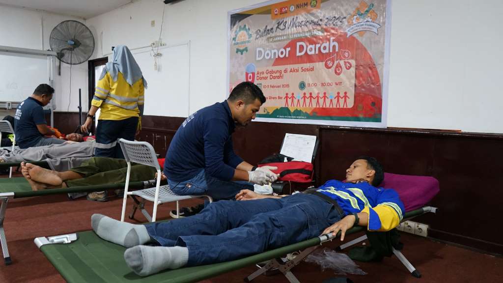 Kegiatan ini merupakan bagian dari peringatan Bulan Keselamatan dan Kesehatan Kerja Nasional (BK3N) 2025. IDok. Ist