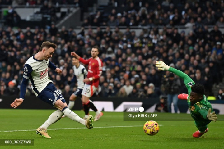 Spurs vs MU: Maddison Segel Poin Penuh untuk The Lilywhites