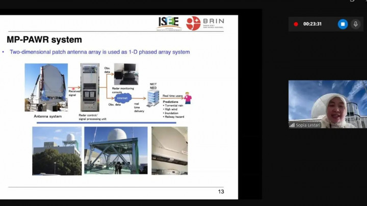 Teknologi MP-PAWR Bantu Cegah Bencana Hidrometeorologi