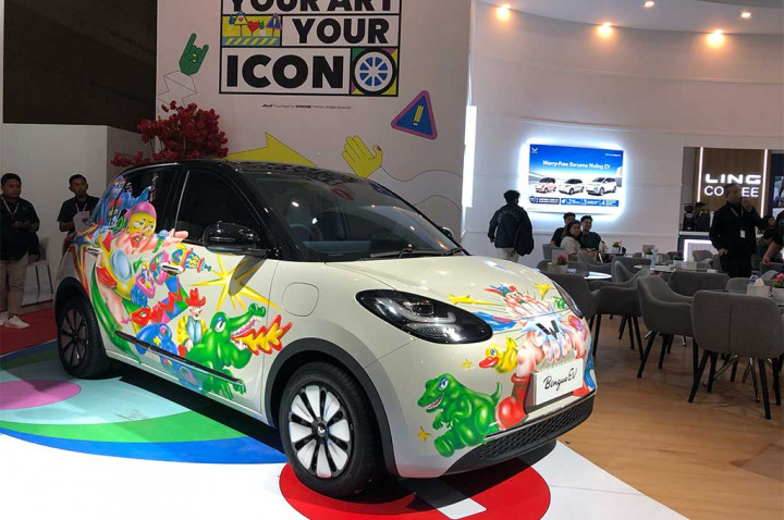 4 Hari Bikin Desain, Menangi Lomba Desain Kartun di Mobil