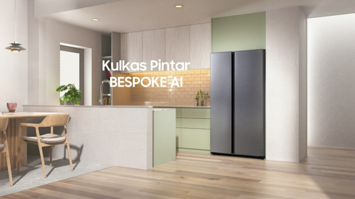 Kulkas Bespoke RS70 Samsung Makin Pintar dan Irit Listrik