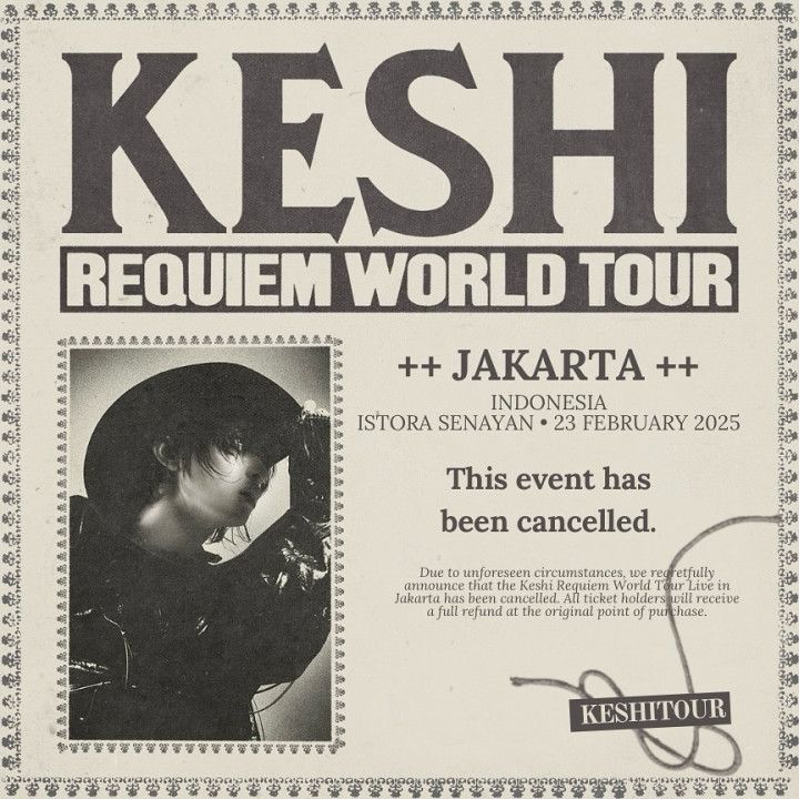 Keshi Batal Konser di Jakarta