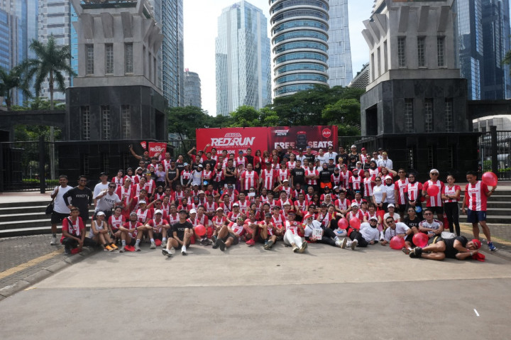 Indonesia AirAsia Gelar Community Run Road to AirAsia RedRun 2025