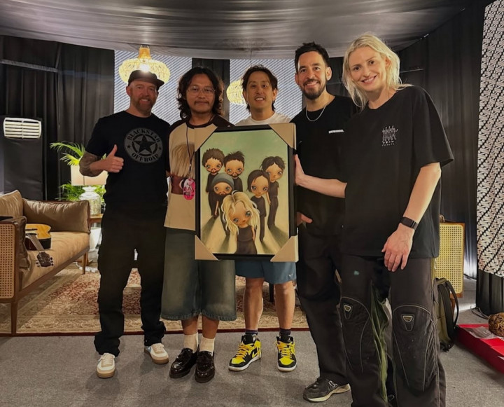 Linkin Park Terpukau Artwork Seniman Indonesia