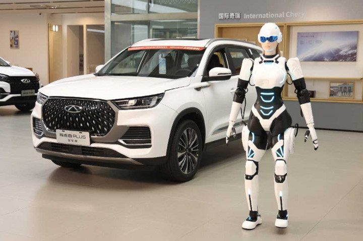 Gandeng DeepSeek, Begini Konsep Interaksi AI Robot Aimoga dari Chery