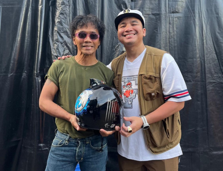 Unik! Helm Spesial Kaka Slank Terinspirasi dari Predator Laut