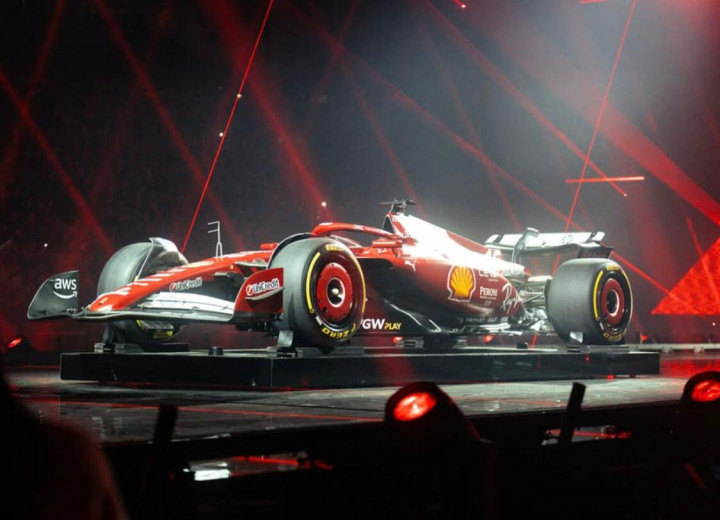 Resmi Diluncurkan, Begini Wujud Mobil F1 Ferrari 2025