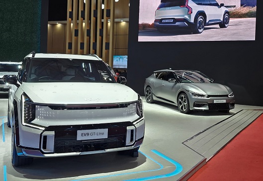 Duo EV Futuristik Jagoan Kia di IIMS 2025