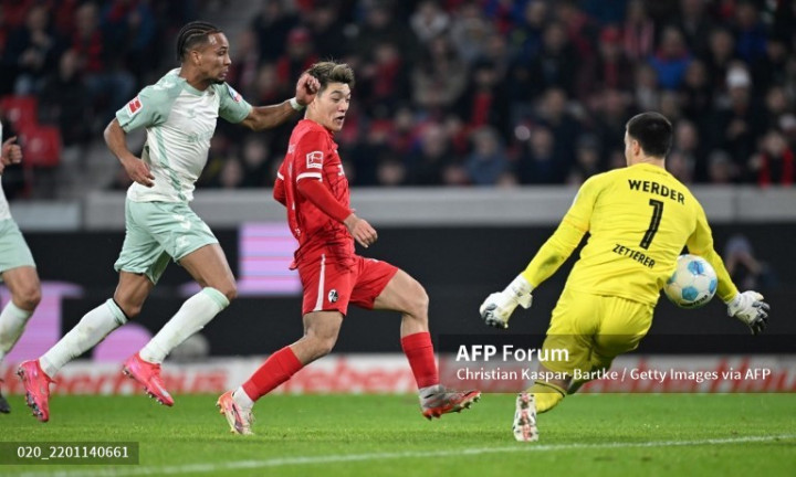 Libas Bremen 5-0,  Freiburg Naik ke Posisi Empat Besar Bundesliga