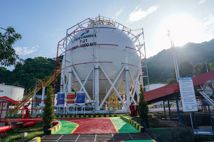 Nggak Perlu Khawatir Gas Langka, Pertamina Resmikan Terminal LPG Bima