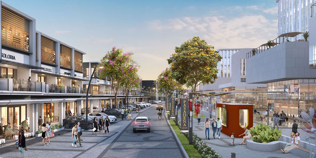 Pasadena Square North. Ilustrasi. Paramount Land