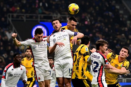 Hasil Liga Italia: Milan Kalah di Kandang Torino, Inter Menang Tipis atas Genoa