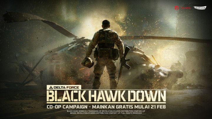 Garena Gelar Update Delta Force Black Hawk Down