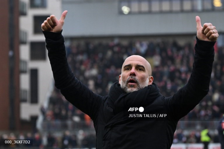Guardiola Bangga dengan Perjuangan Pemain Muda City