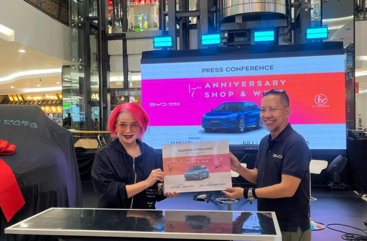 Alasan di Balik Kolaborasi Spesial FX Sudirman dan Haka Auto BYD