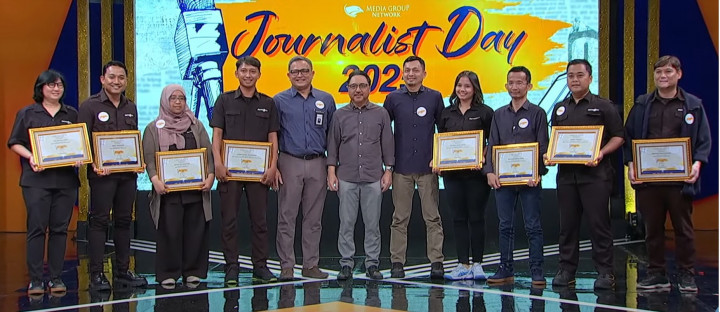 Puncak Peringatan Journalist Day 2025, MGN Beri Penghargaan untuk Jurnalis & Supporting