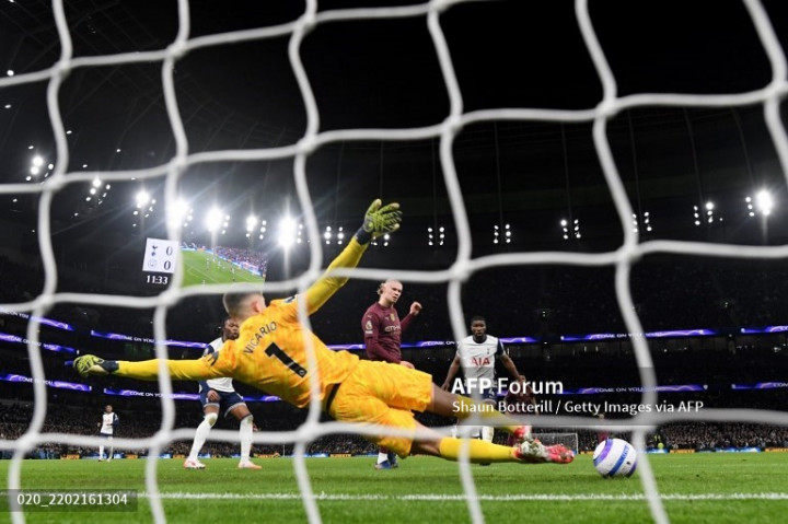 Tottenham Vs City: Gol Tunggal Haaland jadi Pembeda