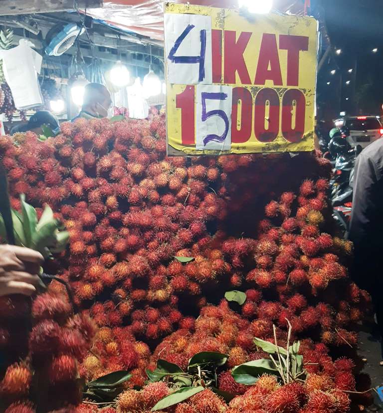 Lantaran lagi musim panen, harga rambutan pun cenderung murah. Dok. Medcom