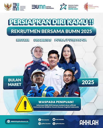 Jelang Pendaftaran Rekrutmen Bersama BUMN 2025, Ini Hal-Hal yang Harus Diperhatikan!