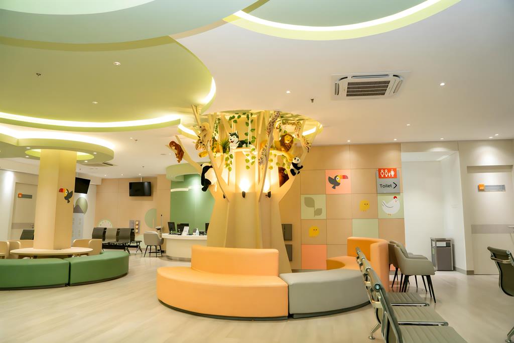 Desain Poliklinik Women and Children Clinic Mitra Keluarga Bekasi. Dok. Ist