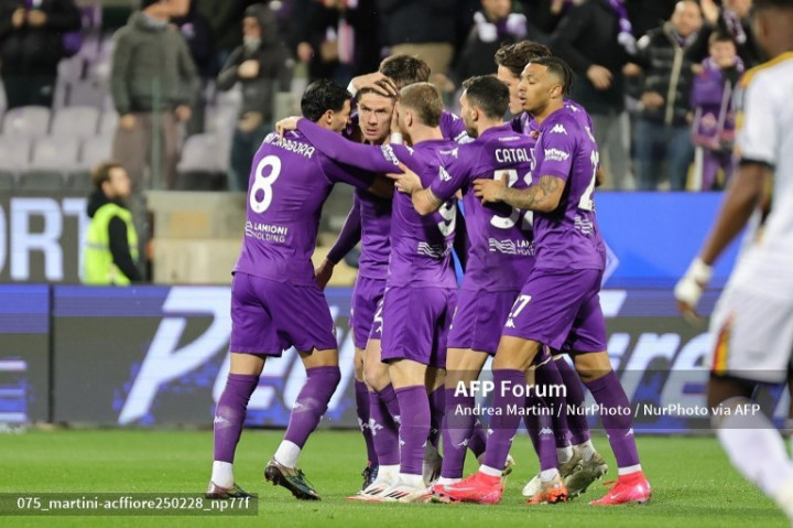 Fiorentina Vs Lecce: Menang, La Viola Masuk Zona Eropa