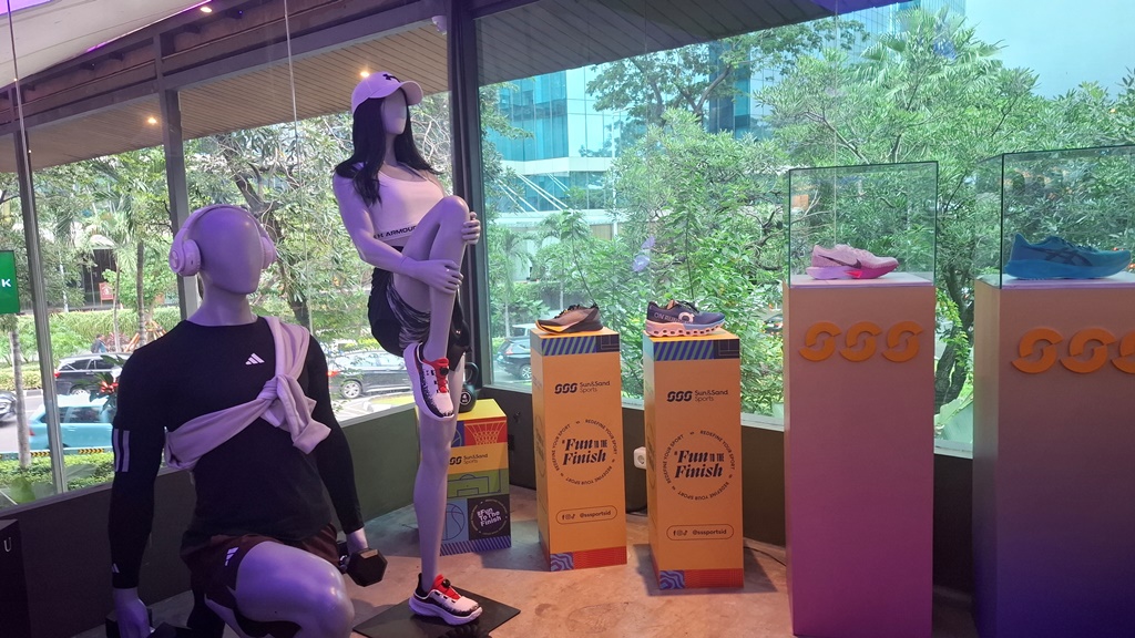 Timberland, dianggap salah satu jenama ternama asal Boston Amerika Serikat, sebagai merek yang memiliki perkembangan pesat. Dok. Aulia/Medcom