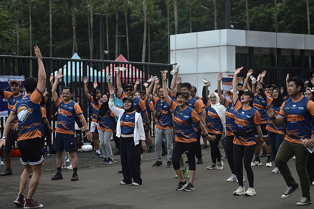 Masyarakat Indonesia sudah kembali gemar berolahraga. Ilustrasi & Dok. Wijokongko/Medcom