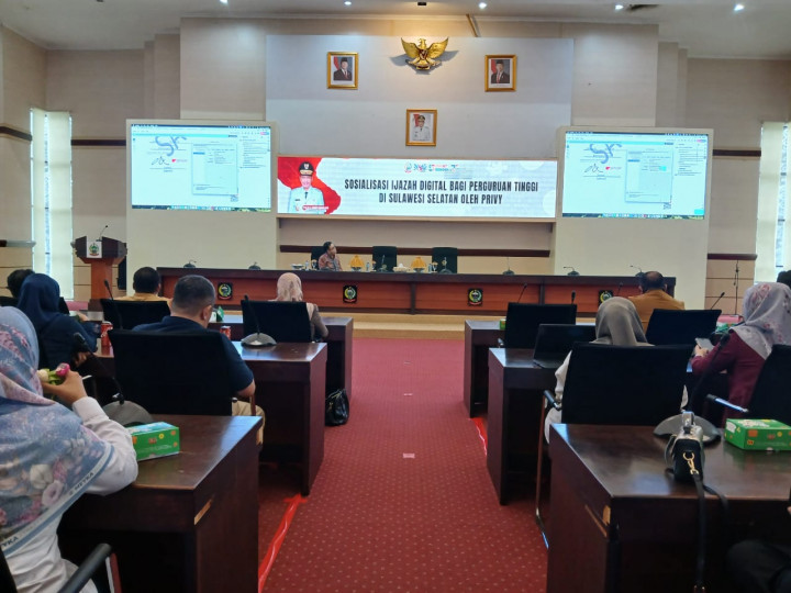 Privy dan Pemprov Sulsel Sosialisasi Ijazah Digital untuk Perguruan Tinggi