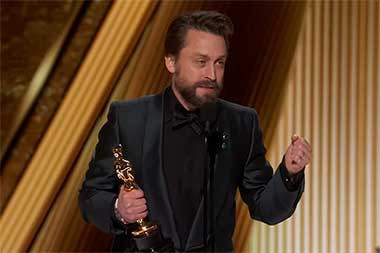 Kieran Culkin Menang Piala Oscar Aktor Pendukung Terbaik