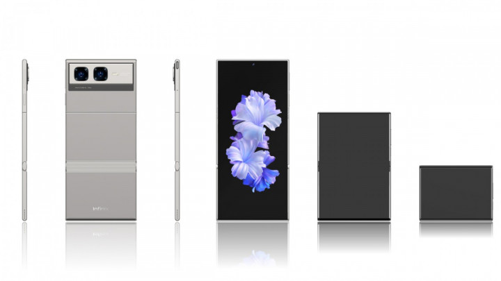 Infinix Zero Mini Pamerkan Konsep HP Layar Lipat 3 Kali