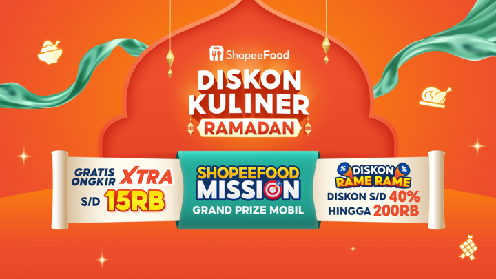 Sahur dan Buka Puasa dengan ShopeeFood, Ada Diskon Kuliner Ramadan dan Fitur Pesanan Terjadwal!
