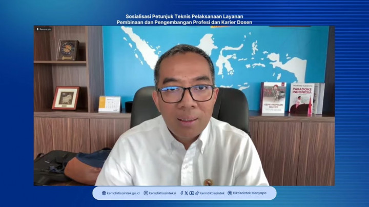 Mendiktisaintek Pastikan Peningkatan Karier dan Jabatan Dosen dalam Proses