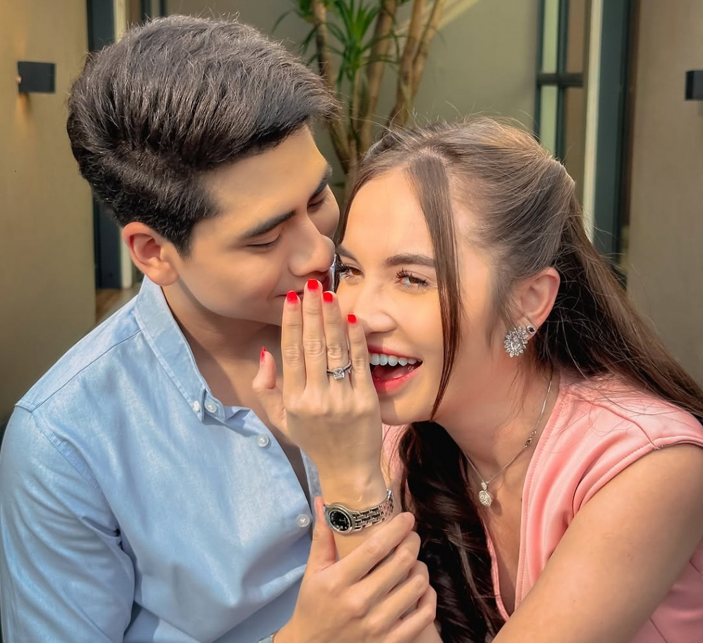 Athalla Naufal dan Elina Joerg (Foto: instagram)