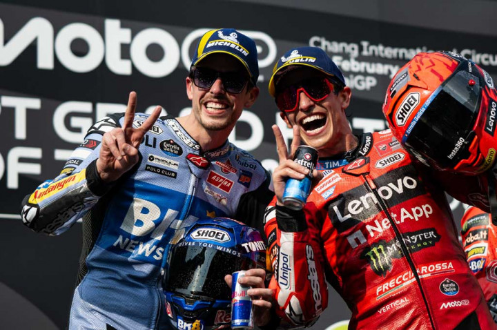 Ditinggal Marc, Ini Rahasia Alex Langsung Double Podium di Thailand