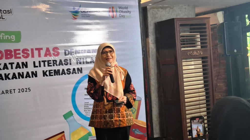 Direktur Standarisasi Pangan Olahan Badan Pengawas Obat dan Makanan (BPOM) dr. Dwiana Andayani. Dok. Aulia/Medcom