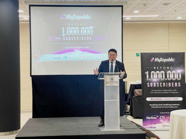 MyRepublic Umumkan 1 Juta Pelanggan Aktif