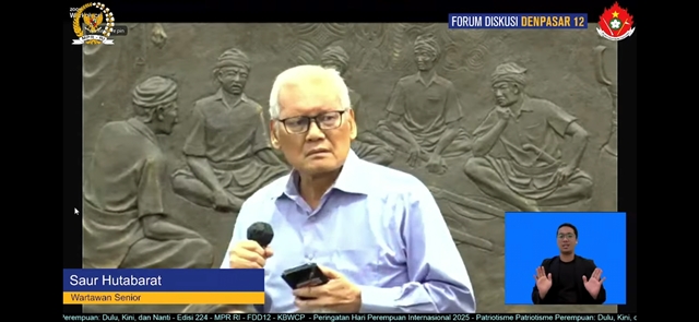 Saur Hutabarat: Mulai Tekan Diskriminasi Perempuan dengan Berbahasa