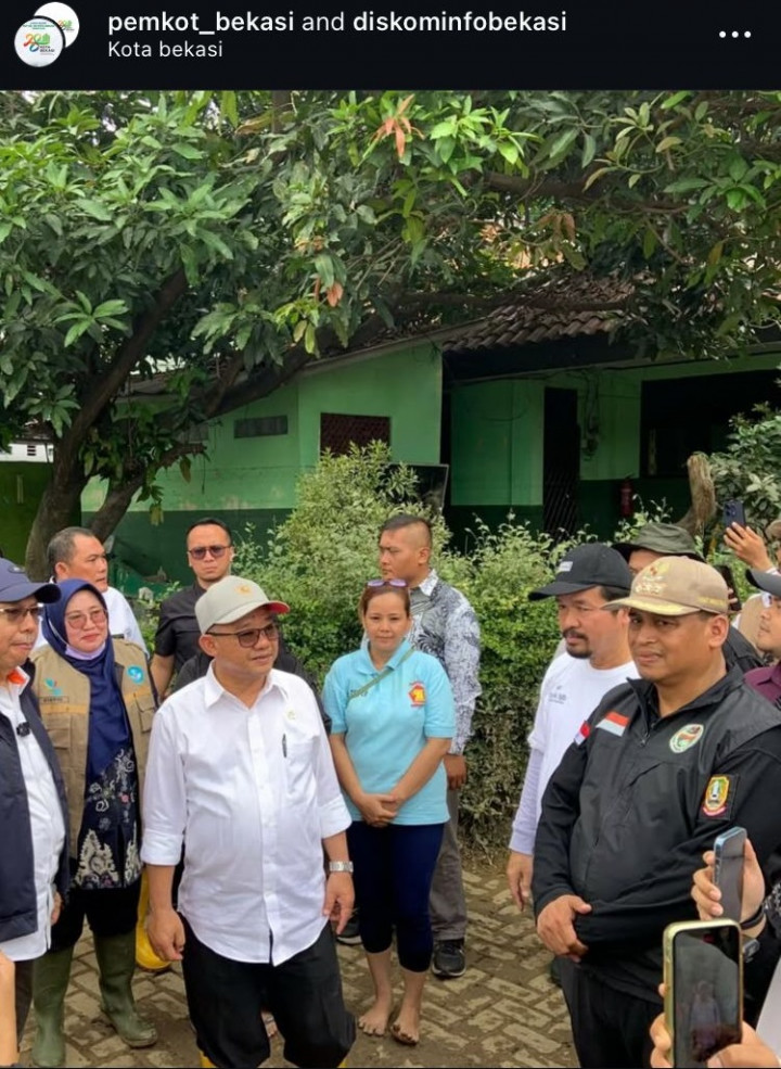 114 Sekolah Terdampak Banjir di Bekasi