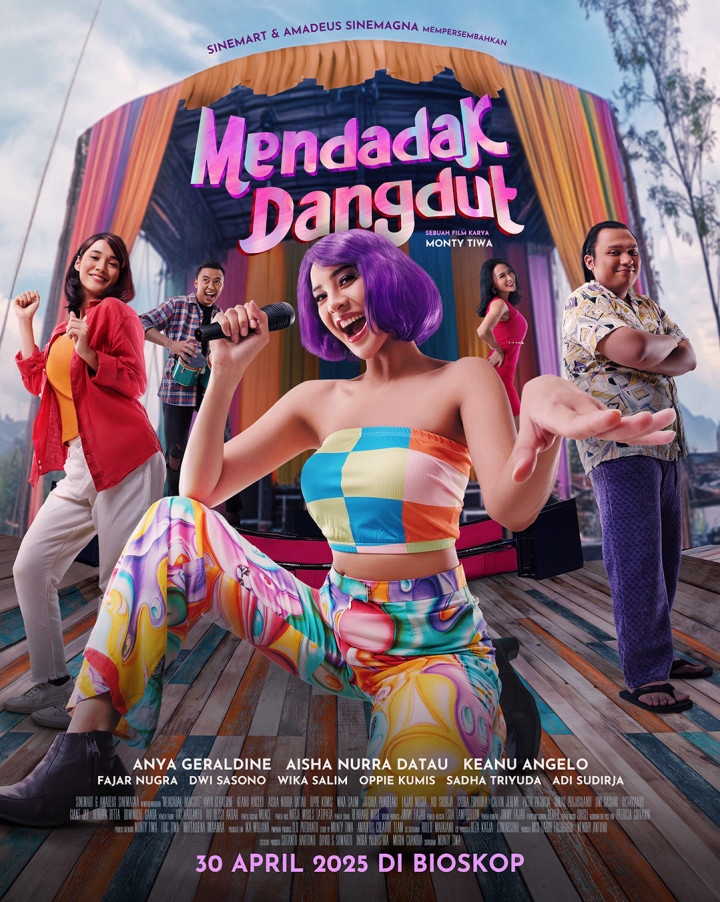 Anya Geraldin jadi Biduan, Beradu Akting dengan Keanu Angelo di Film <i>Mendadak Dangdut </i>