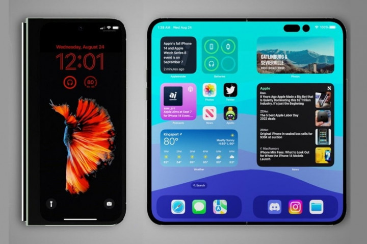 iPhone Layar Lipat akan Dirilis Akhir 2026