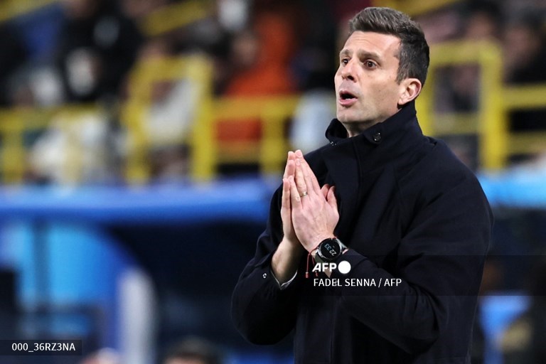 Pelatih Juventus, Thiago Motta (AFP/Fadel Senna)