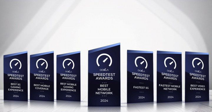 Telkomsel Raih 7 Penghargaan Ookla Speedtest Awards