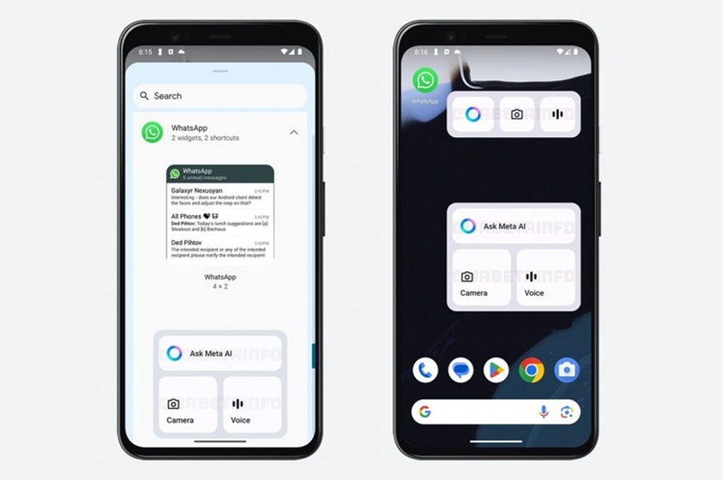 WhatsApp dilaporkan tengah menguji widget lain untuk menjadikan Meta AI lebih mudah diakses.