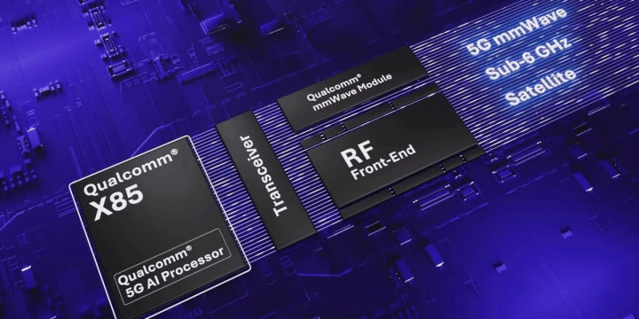 Qualcomm Perkenalkan Modem X85 5G, Kecepatan Download 12,5Gbps