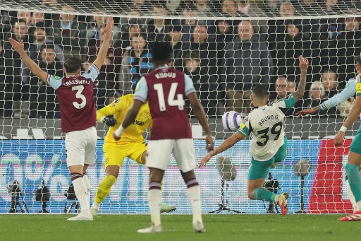 Newcastle Tekuk West Ham 1-0 Lewat Gol Bruno Guimaraes